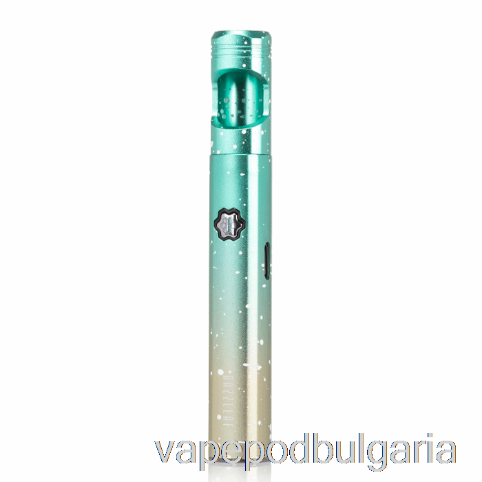 Vape 10000 Дръпки Dazzleaf Handii Vv 510 Thread батерия Gold / Green Splatter